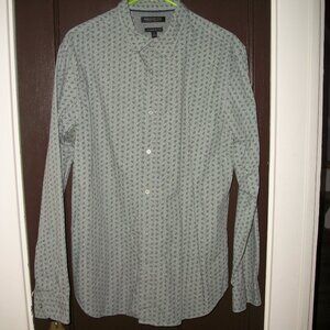 BANANA REPUBLIC Men's Long Sleeve CAMDEN FIT Paisley Size LARGE